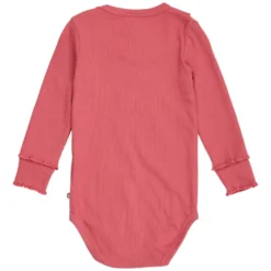 Müsli Cozy Me Rib Body Med Volangerkrage - Baroque Rose