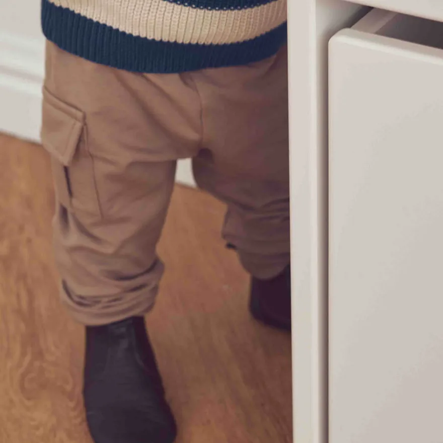 Müsli Cozy Me Sweat Cargo Byxor - Walnut