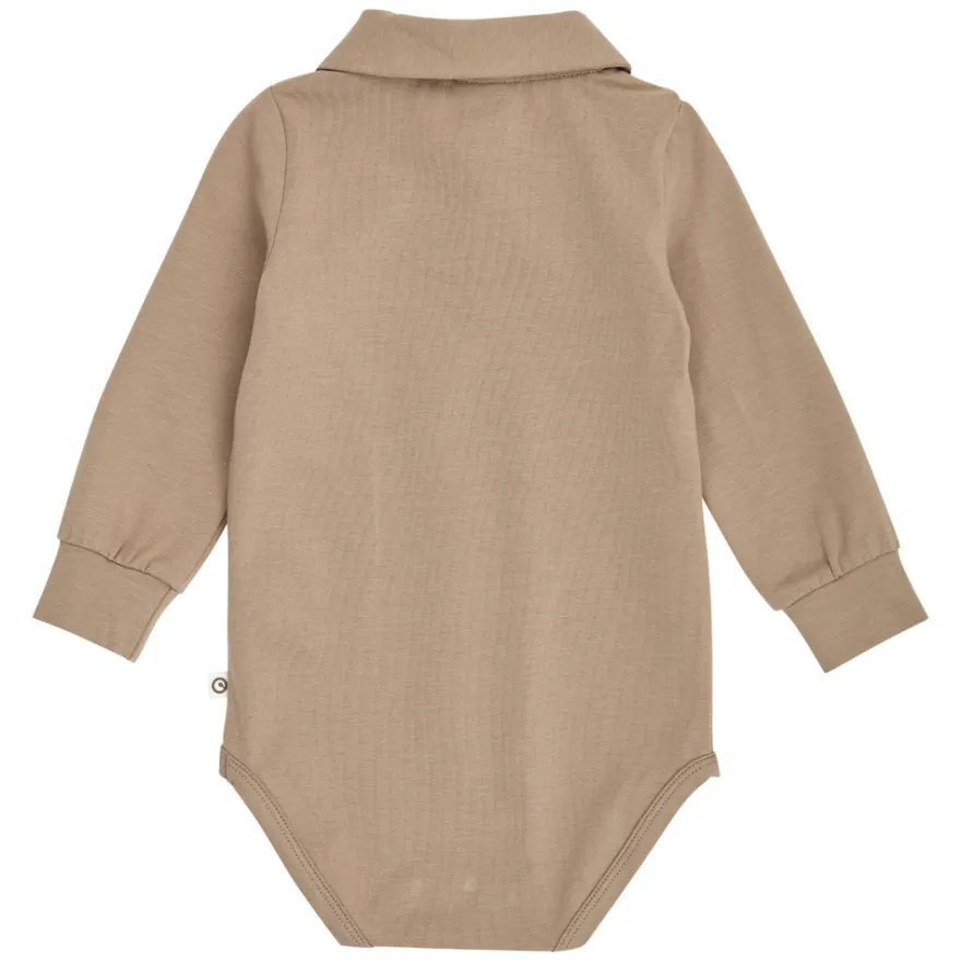 Müsli Cozy Me Tröja Body - Walnut