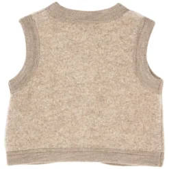 Müsli Väst i Merinould Fleece - Balsam Melange