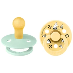 Mumin Colour 2-Pack Napp Latex Stl 1 - Mint