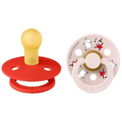 Mumin Colour 2-Pack Napp Latex stl 1 - Candy Apple