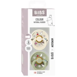 Mumin Colour 2-Pack Napp Latex stl 2 - Ivory