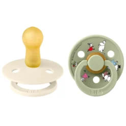 Mumin Colour 2-Pack Napp Latex stl 2 - Ivory
