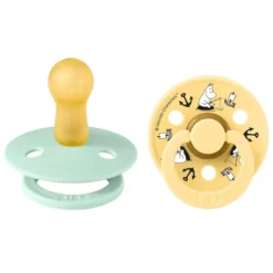 Mumin Colour 2-Pack Napp Latex stl 2 - Mint