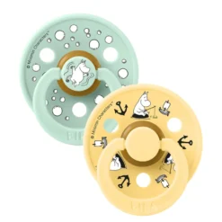 Mumin Colour 2-Pack Napp Latex stl 2 - Mint