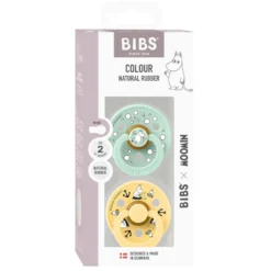 Mumin Colour 2-Pack Napp Latex stl 2 - Mint