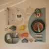 Mushie Korta Babyskedar 2-Pack - Tradewinds/Shifting Sand
