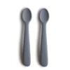 Mushie Silikonsked 2-pack - Tradewinds