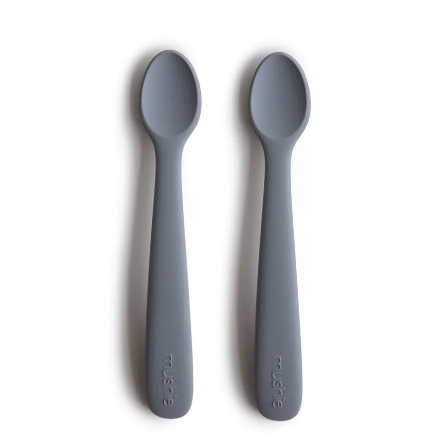 Mushie Silikonsked 2-pack - Tradewinds