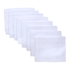 Muslinfilt (8-pack)-Brilliant White