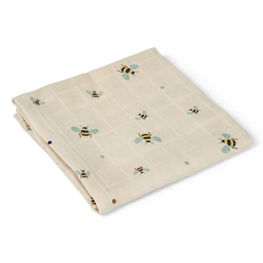 Muslin filt 6-pack – Honeybee Happy