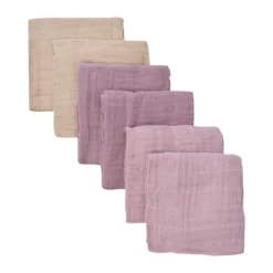 Muslinfilt 6-pack - Quail - 65x65 cm