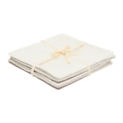 Muslinfilt (6‑pack) – Taupe Gray – 65x65