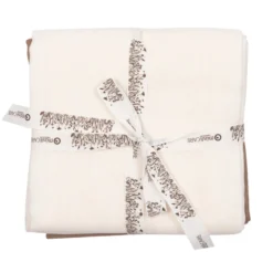 Muslinfilt 2-pack, 75x75 cm - Balsam Cream