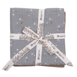 Muslinfilt 2-pak, 75x75 cm - Stars