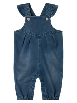 Naja Denim Hängselbyxor - Dark Denim