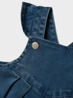 Naja Denim Hängselbyxor - Dark Denim