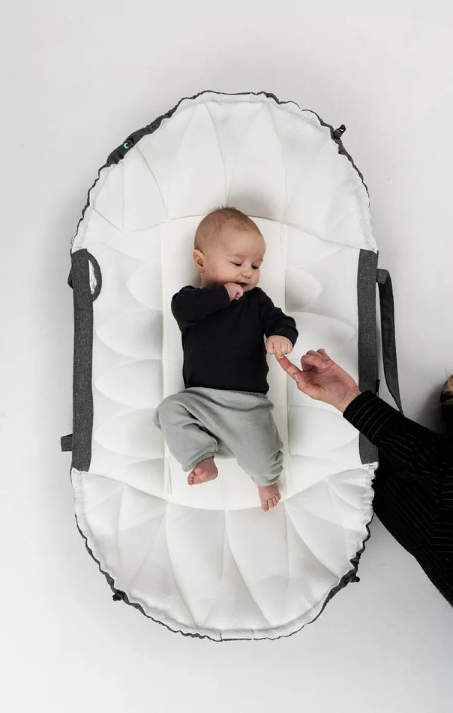 Najell SleepCarrier Vol 5 Babynest - Stormy Grey