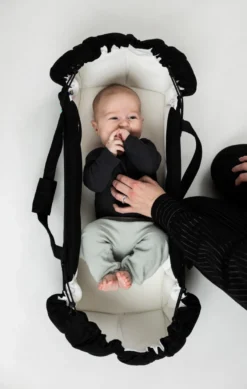 Najell SleepCarrier Vol 5 Babynest - Matte Black