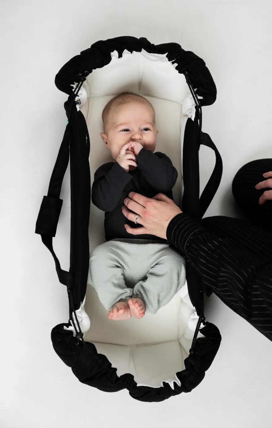 Najell SleepCarrier Vol 5 Babynest - Matte Black
