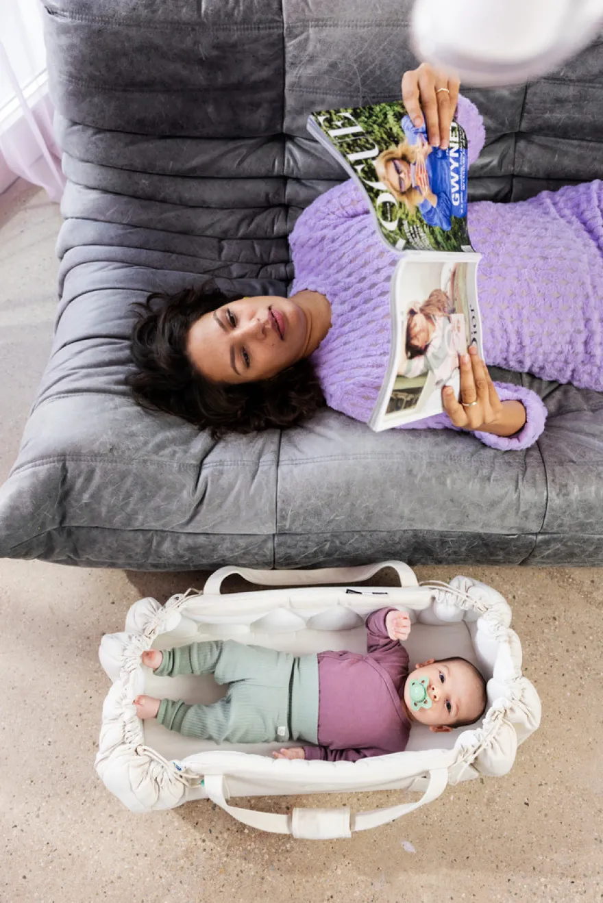 Najell SleepCarrier Vol 5 Babynest - Oat Beige