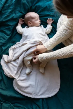 Najell Sovpåse 0-6 Mån - Leopard Beige