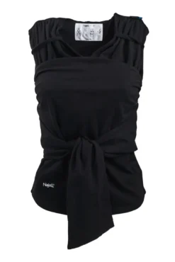 Najell Wrap Bärsjal L - Charcoal Black