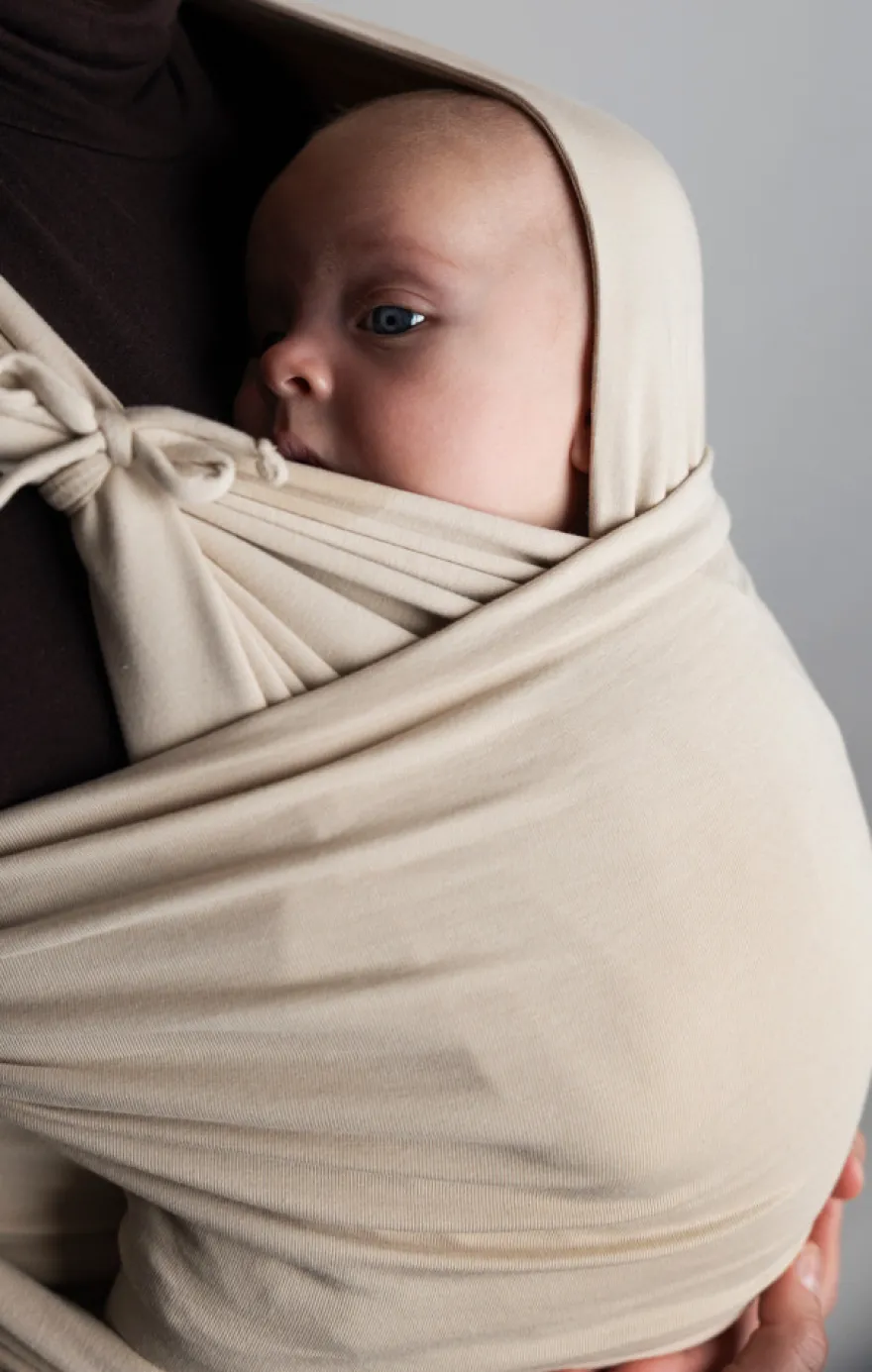 Najell Wrap Bärsjal L - Powder Beige