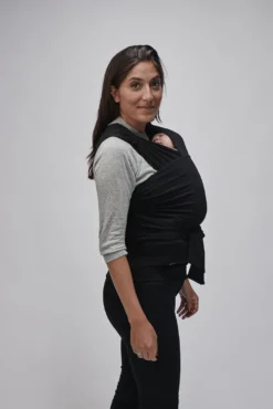 Najell Wrap Bärsjal M - Charcoal Black