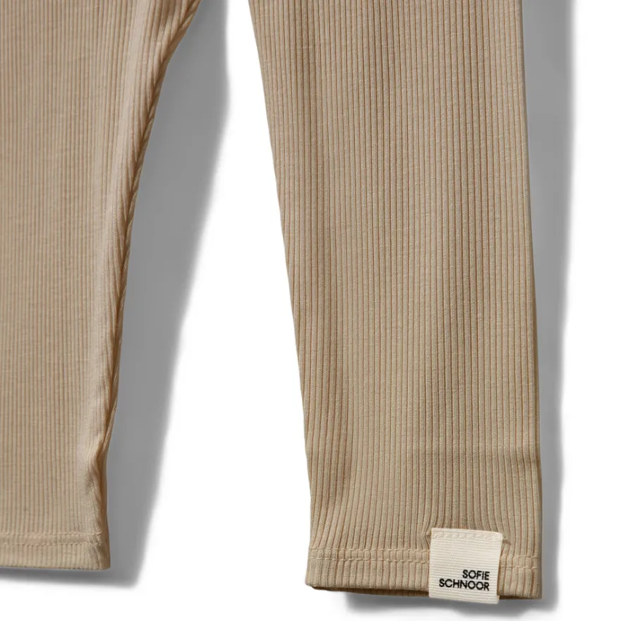 Naline Leggings - Dark Sand