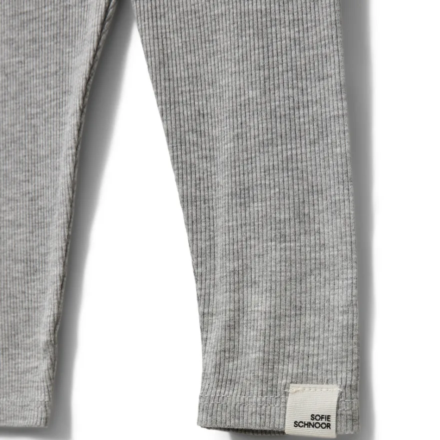 Naline Leggings - Grey Melange