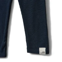Naline Leggings - Navy Blue