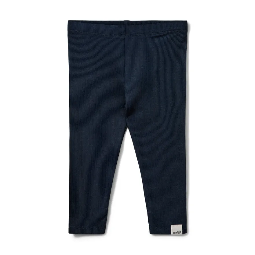 Naline Leggings - Navy Blue