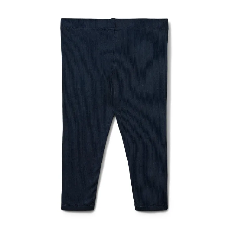 Naline Leggings - Navy Blue