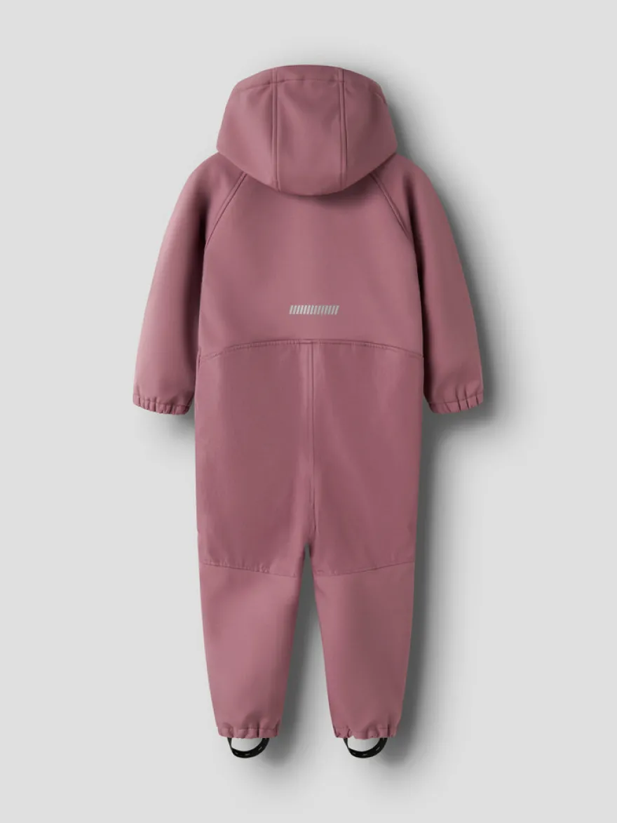 Name It Alfa08 Softshell Vinteroverall - Wistful Mauve