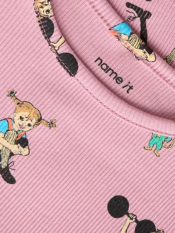 Name It Ara Pippi Tröja - Lilas