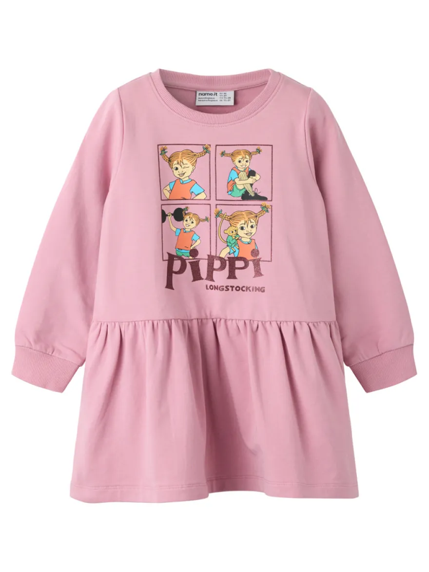 Name It Asta Pippi Klännig - Lilas