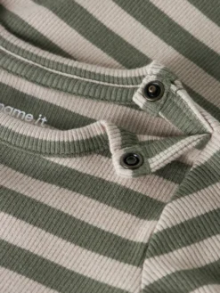 Name It Banio Långärmad Body - Dusty Olive