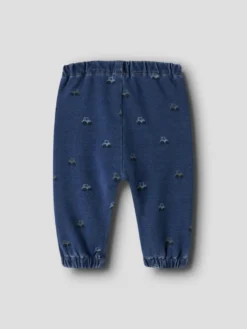 Name It Ben Barrel Sweatpants - Dark Blue Denim