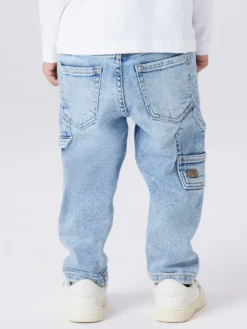 Name It Ben Tap Jeans Carp - Light Blue Denim