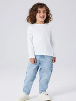 Name It Ben Tap Jeans Carp - Light Blue Denim