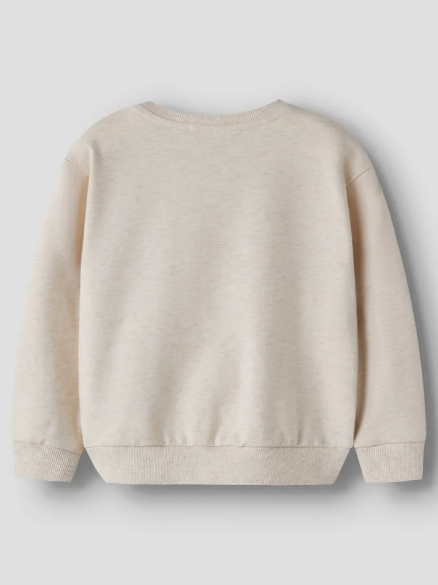 Name It Jemma Paw Sweatshirt - Peyote Melange