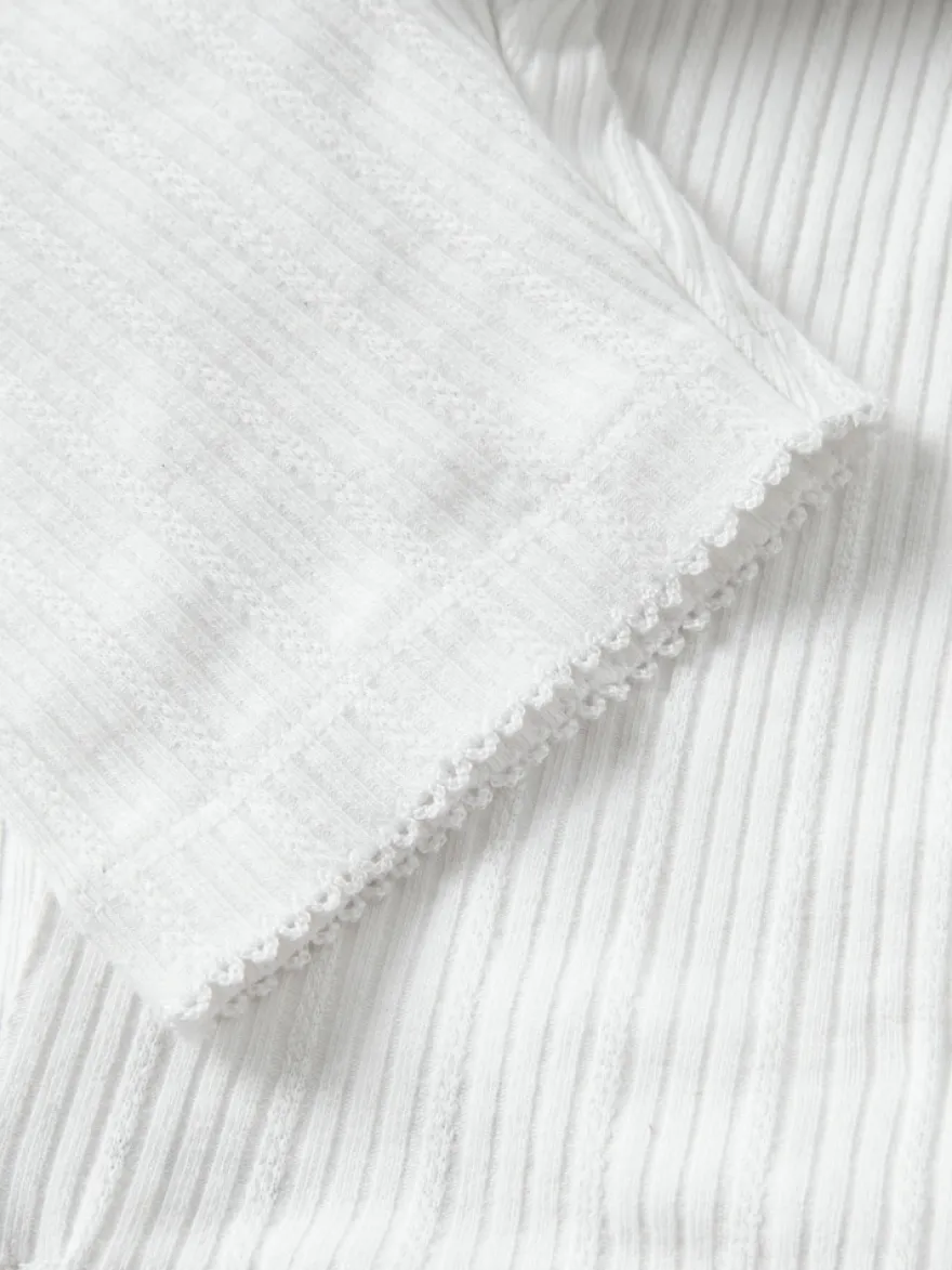 Name It Judy Slim Shorts - Bright White