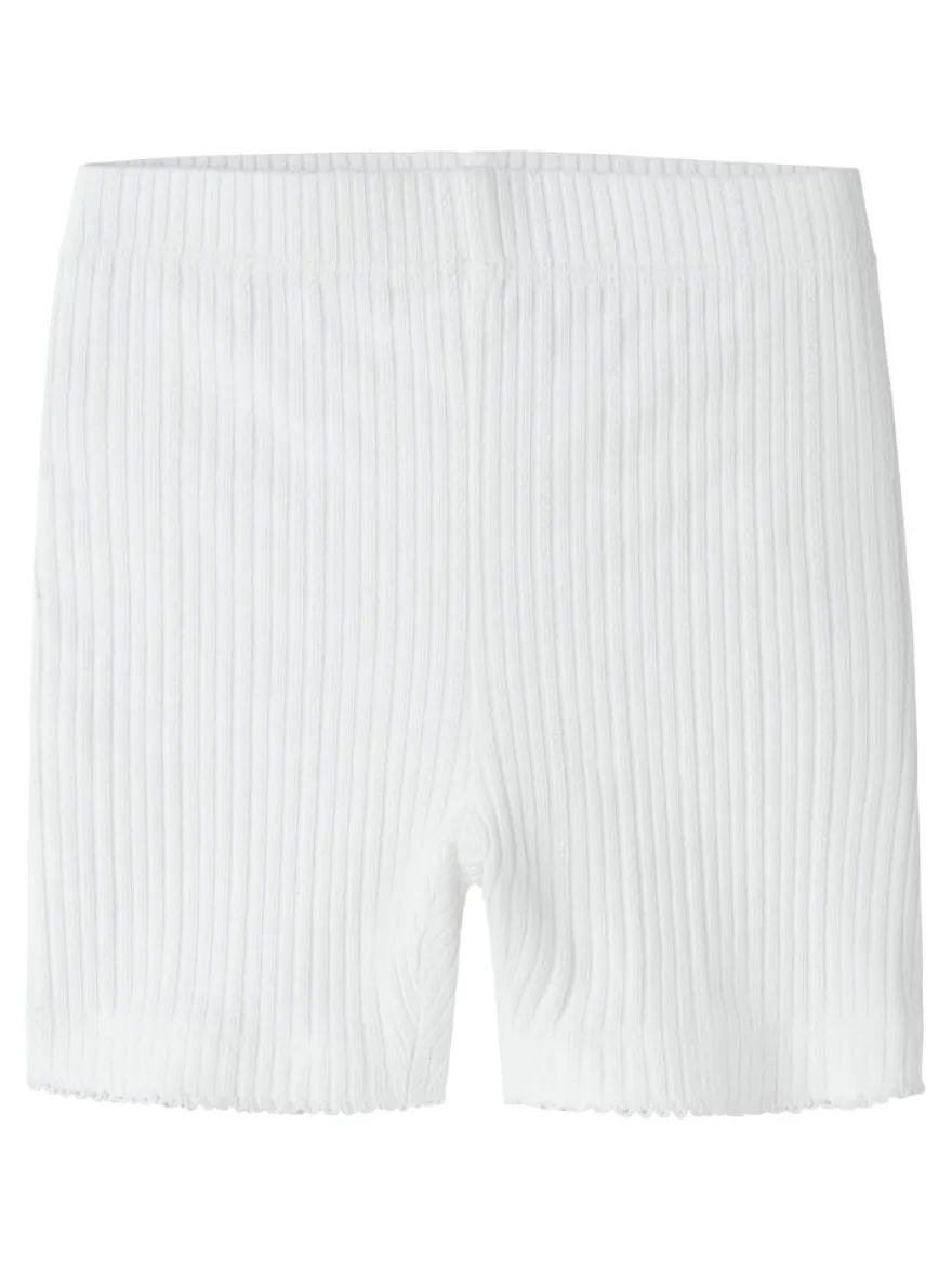 Name It Judy Slim Shorts - Bright White
