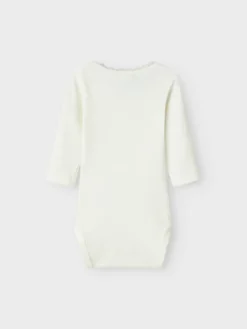 Name It Kab Långärmad Body - Cloud Dancer
