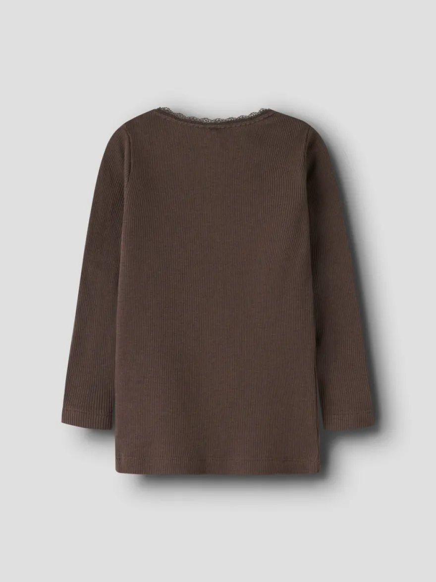 Name It Kab Långärmad Topp - French Roast