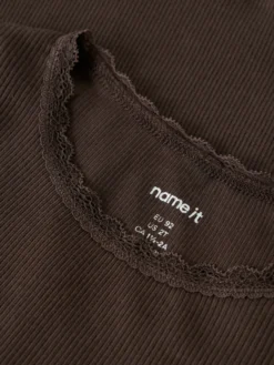Name It Kab Långärmad Topp - French Roast