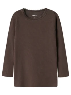 Name It Kab Långärmad Topp - French Roast