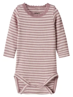 Name It Kardia Långärmad Body - Lotus